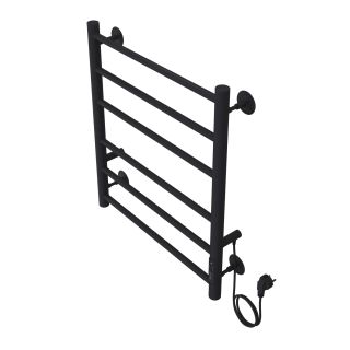 Полотенцесушитель электрический AZARIO PARMA AZ10856B 500/600 6 секций, тен справа, черный